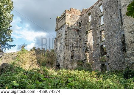 The Remains Of Raphoe Castle In County Donegal - Ireland