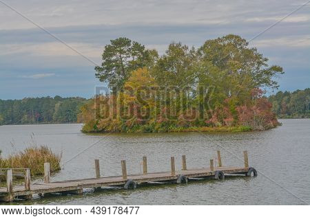 Beautiful Lake Lincoln State Park Has Many Recreational Areas To Enjoy, In Lincoln, Lincoln County, 
