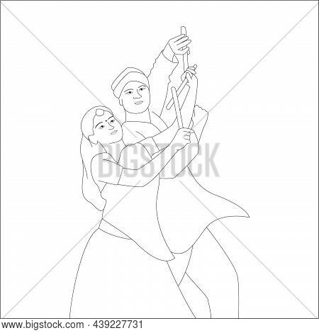 Dandia Outlines (2)