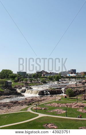 Falls Park-Sioux Falls, South Dakota