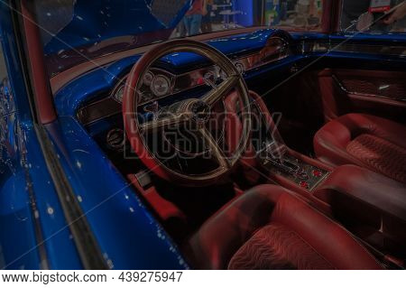 1955 Chevrolet Bel Air Showcased At The Sema Show.