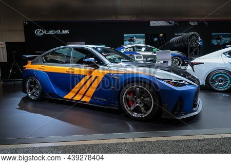 2021 Lexus Is 350 Showcased At The Sema Show.