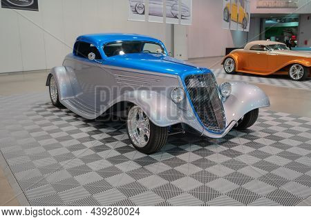 1933 Ford Speed 33 Keystone Coupe Showcased At The Sema Show.