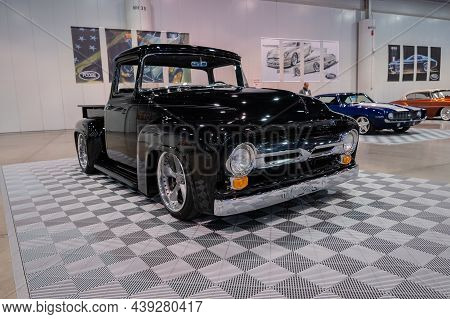 1956 Ford F-100 Showcased At The Sema Show.