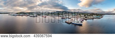 Killybegs, Ireland - October 13 2021 - Killybegs Is The Most Important Fishing Port In Ireland