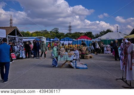 Kropyvnytskyi, Ukraine - September 29, 2021: International Agro-industrial Exhibition Agroexpo In Th