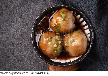 Bawan (ba Wan), Taiwanese Meatball Delicious Street Food.