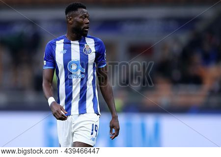 Chancel Mbemba Of Fc Porto  During The  Uefa Champions League Group B Match Between Ac Milan And Fc 