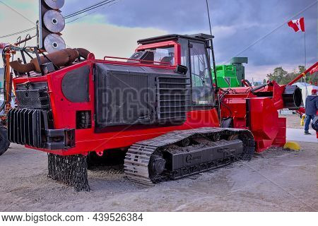 Kropyvnytskyi, Ukraine - September 29, 2021: International Agro-industrial Exhibition Agroexpo In Th