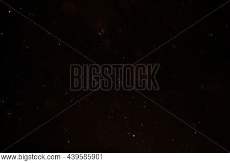 Evening Night Sky With Millon Star  On The Mountain.abstract Star Background.