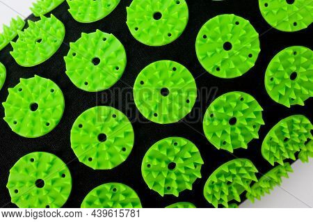 Acupressure Mat With Pillow Specially Made With Non-allergik, Callibrated Trigger Points That Will S