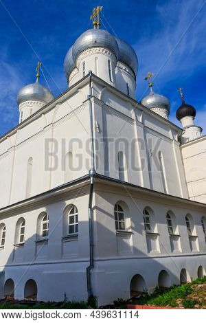 Nikitsky Cathedral Of Nikitsky Monastery In Pereslavl-zalessky, Russia. Golden Ring Of Russia