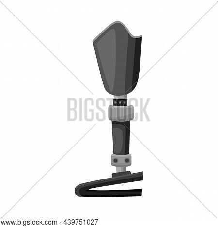 Vector Illustration Of Leg And Prosthesis Symbol. Graphic Of Leg And Limb Stock Vector Illustration.