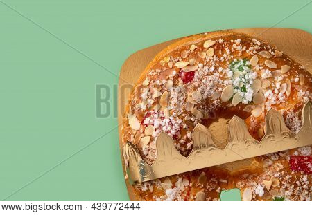 Spanish Typical Epiphany Cake 