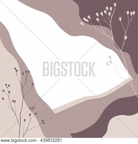Abstract Trendy Universal Artistic Background Templates. Vector Stock Illustration. Invitation, Bann
