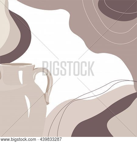 Abstract Trendy Universal Artistic Background Templates. Vector Stock Illustration. Invitation, Bann