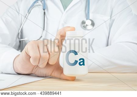 Calcium Ca Supplements For Bone Human Health. Doctor Recommends Taking Calcium Ca. Doctor Talks Abou