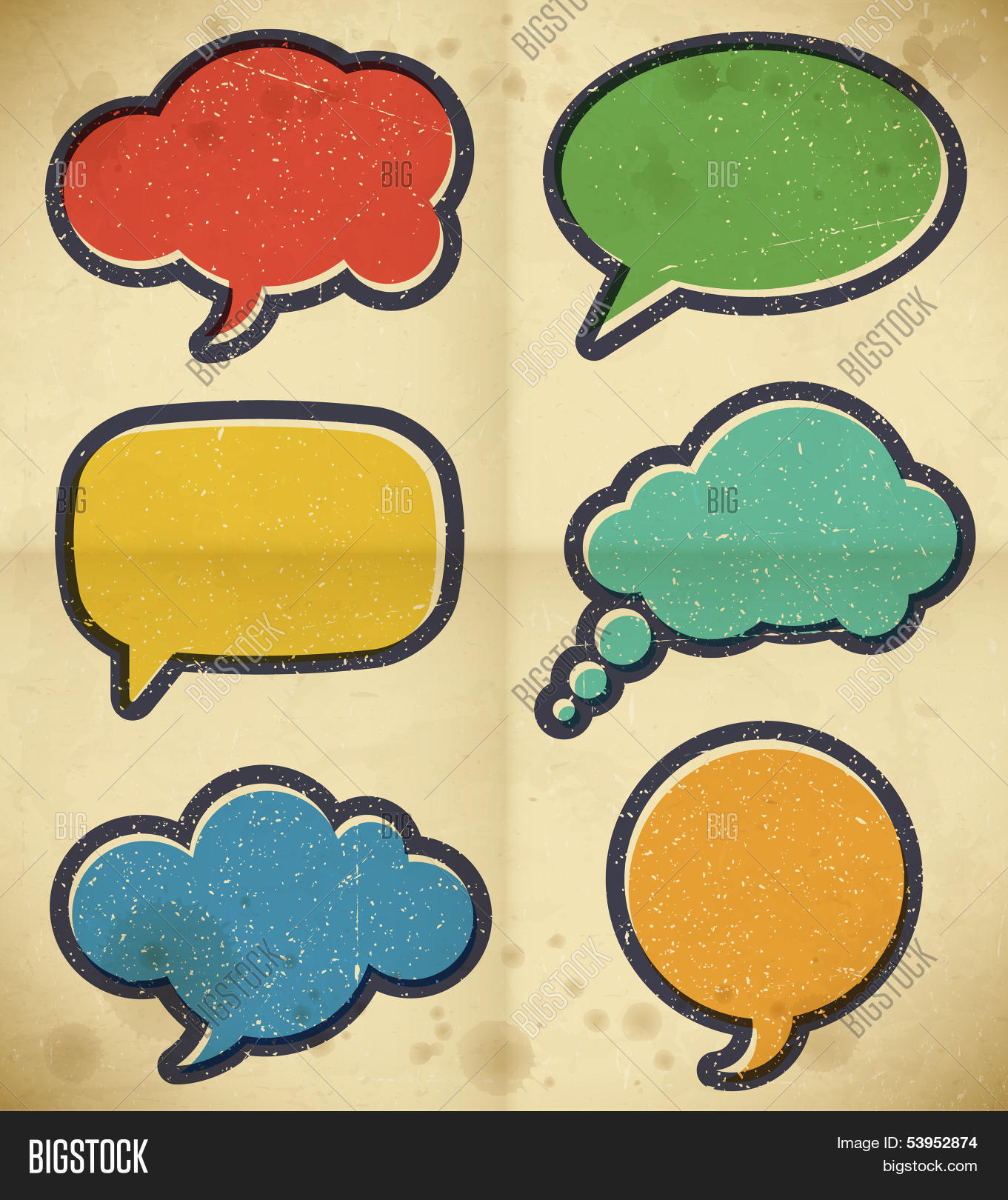 Vintage Speech Vector & Photo (Free Trial) | Bigstock