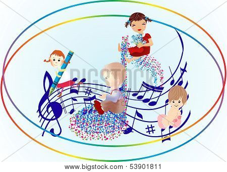 children's day with a song,