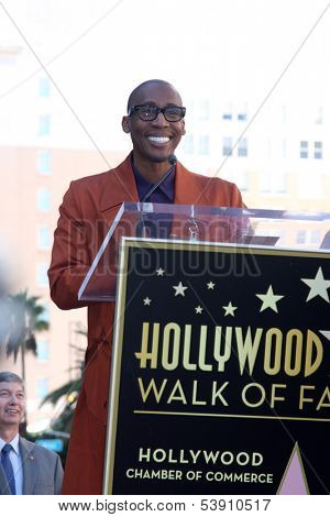LOS ANGELES - NOV 13:  Raphael Saadiq at the Jennifer Hudson Hollywood Walk of Fame Star Ceremony at W Hollywood Hotel on November 13, 2013 in Los Angeles, CA