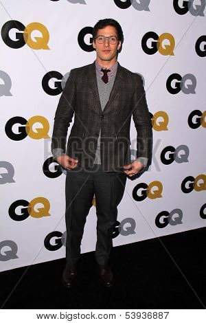 LOS ANGELES - NOV 12:  Andy Samberg at the GQ 2013 
