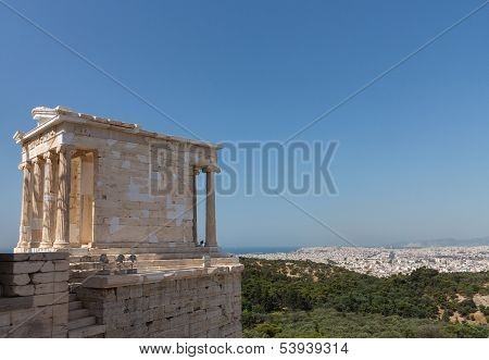 Temple Of Athena Nike Acropolis Athens