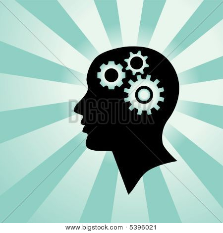 Голова с Gears