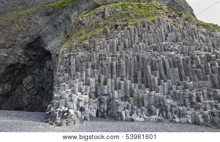 Reynisfjara rock formations