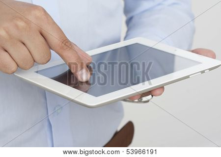 Business Computer Ipad Tablet Hands