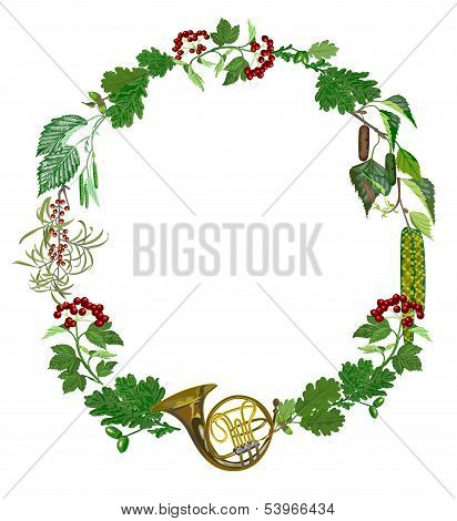 Background, Frame Hunting Theme