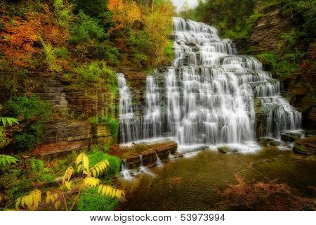 Autumn Waterfall