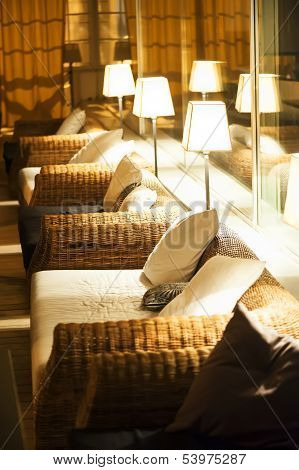 Comfortable night interior