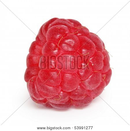 raspberry isolated on white background