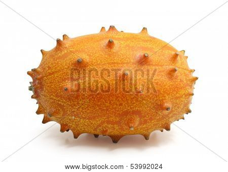 kiwano isolated on white background