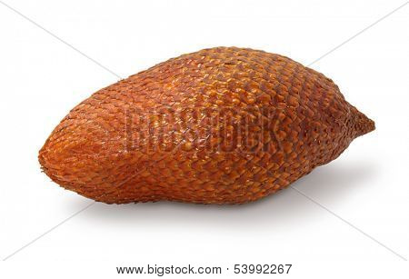 Salak fruit isolated on white background