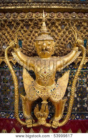 Giant At The Temple In Bangkok