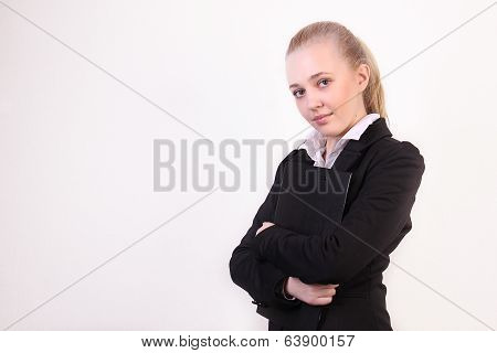 Successful young business woman