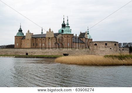 Detail of Kalmar castle in the south eastern Sweden