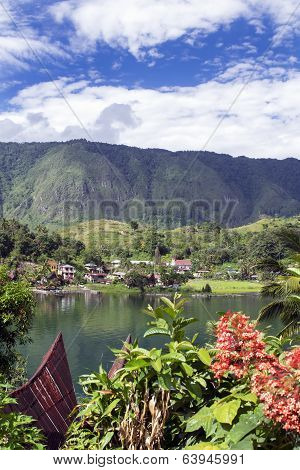 Ambarita Village View.