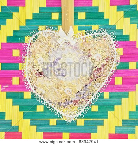 Close Up Colorful Weave Blow With Camphor Aroma