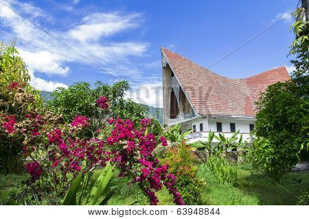 Batak Style House.