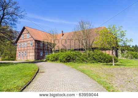 Old Farm House In Osterheide
