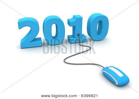 Gennemse den blå nytår 2010 - Blue Mouse