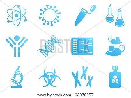 Biology Science Icons