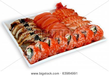 Japaneese Cuisine Meal Sushi