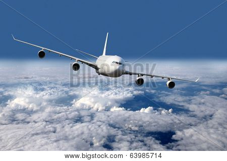 Aircraft Above Sky
