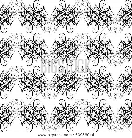 Vector Baroque Seamless Pattern