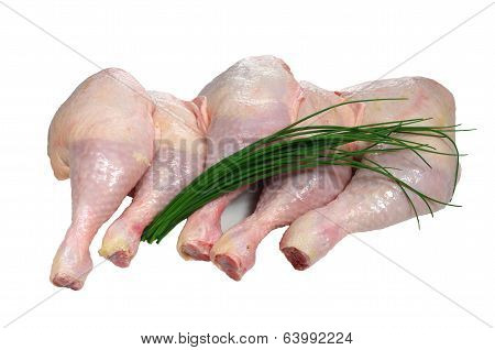 Raw Chicken Legs
