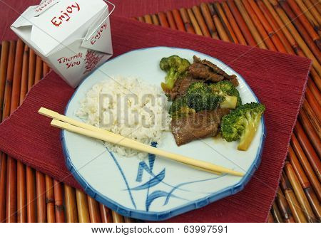 Takeout Chinese Food