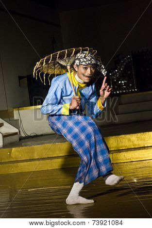 Traditional Burmese Dancer